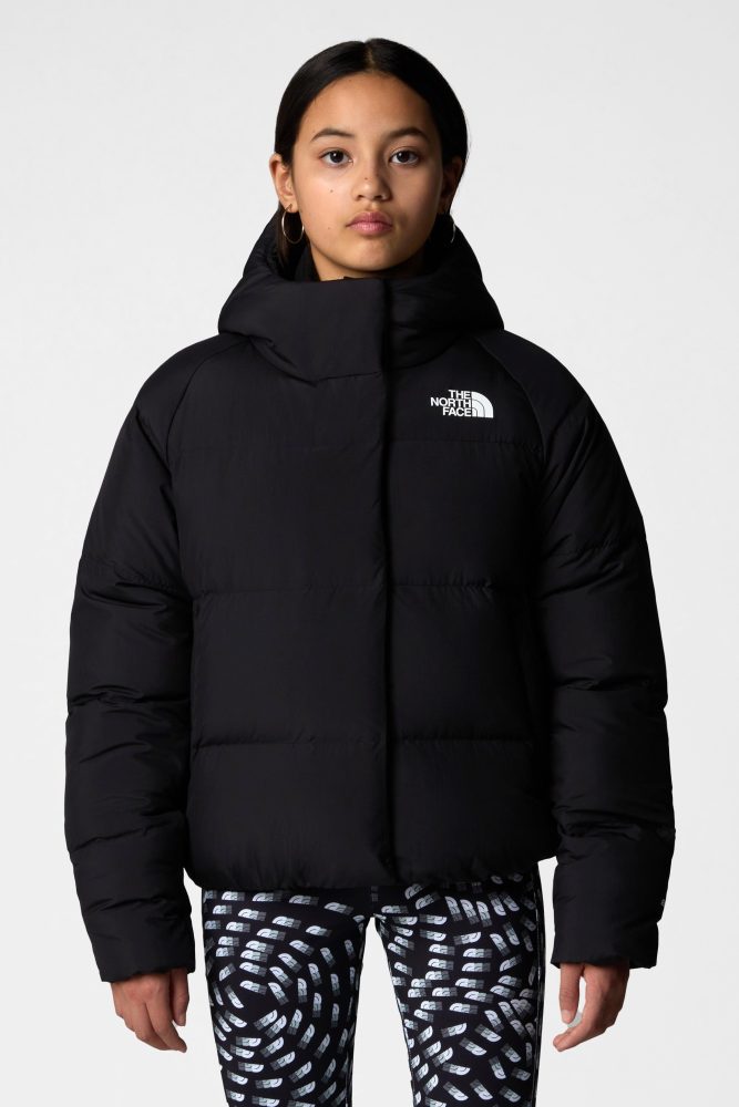 The North Face Gesteppte Daunenjacke - Black XS Kids