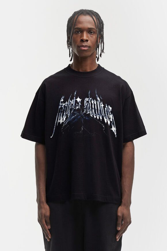 Favela Dark Night Oversize T-Shirt - Black S Herren