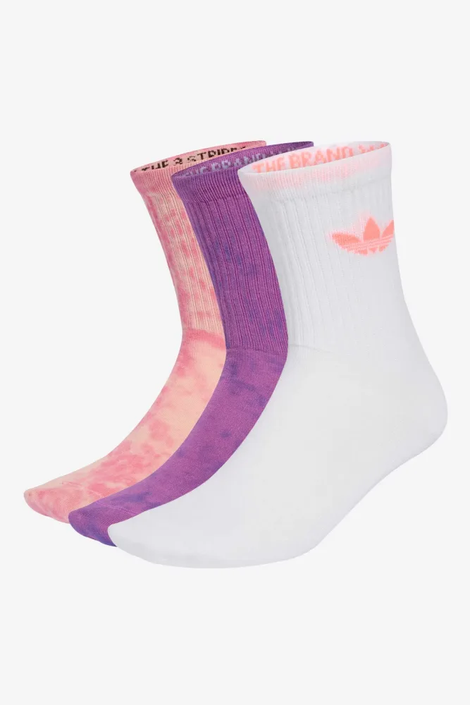 Adidas Originals Dreierpack Socken - Blush Pink + Purple Rush + White EU34-36 Damen