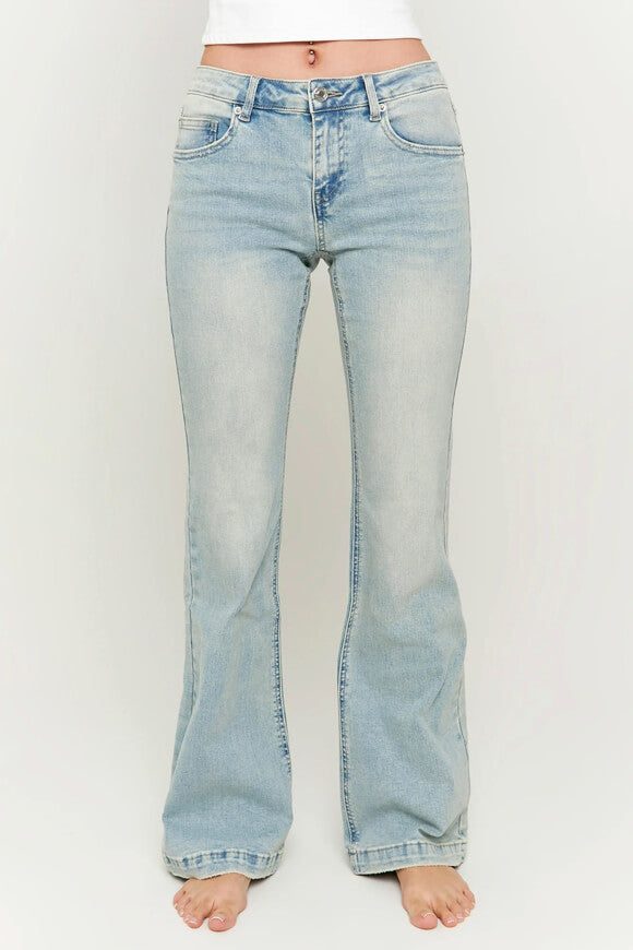 Tally Weijl Flare Jeans - Light Blue 34 Damen