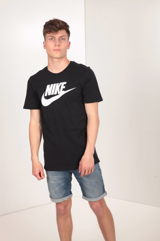 Nike - T-Shirt, kurzarm, für Herren, Black, Größe L
