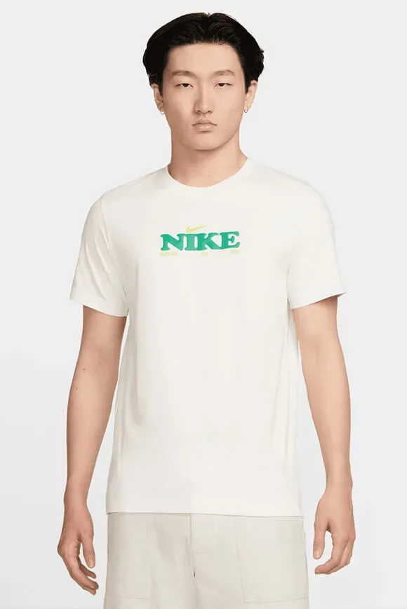 Nike T-Shirt - Sail M Herren