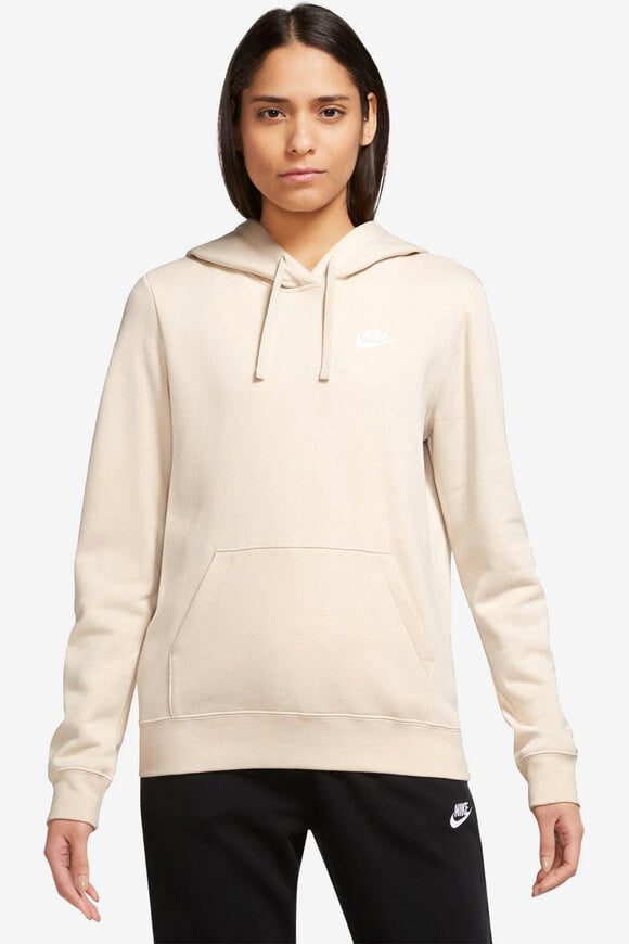 Nike Sportswear Club Fleece Kapuzensweatshirt - Sanddrift M Damen