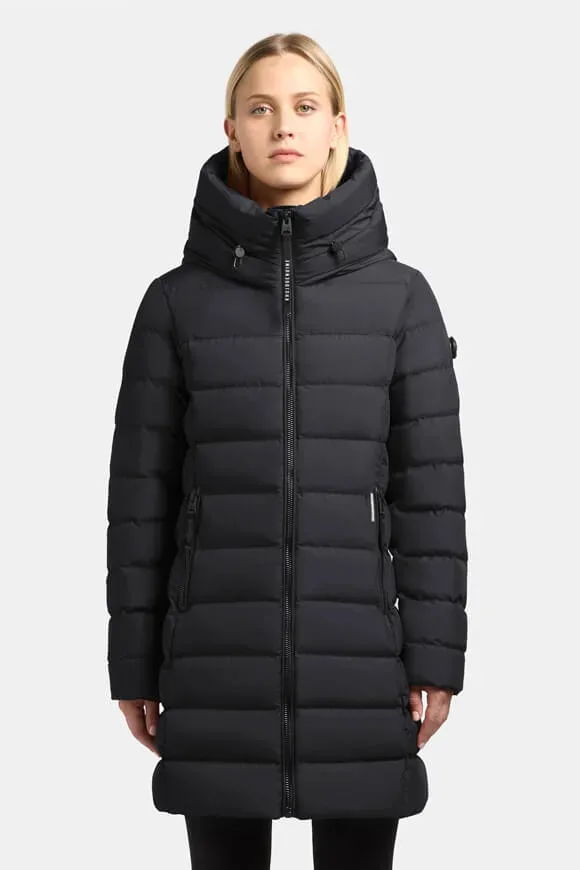 Khujo Nekar Puffermantel - Black XS Damen