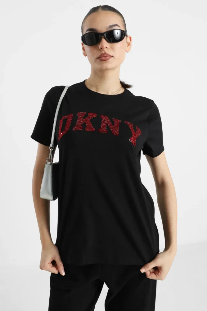 DKNY T-Shirt - Black S Damen