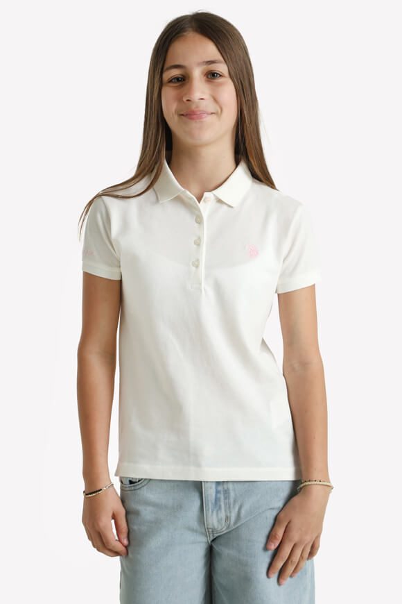 U.S. Polo Assn. Poloshirt - Offwhite 12 Kids