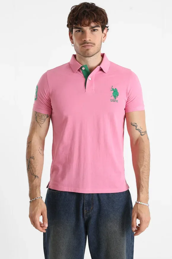 U.S. Polo Assn. Kory Poloshirt - Pink M Herren