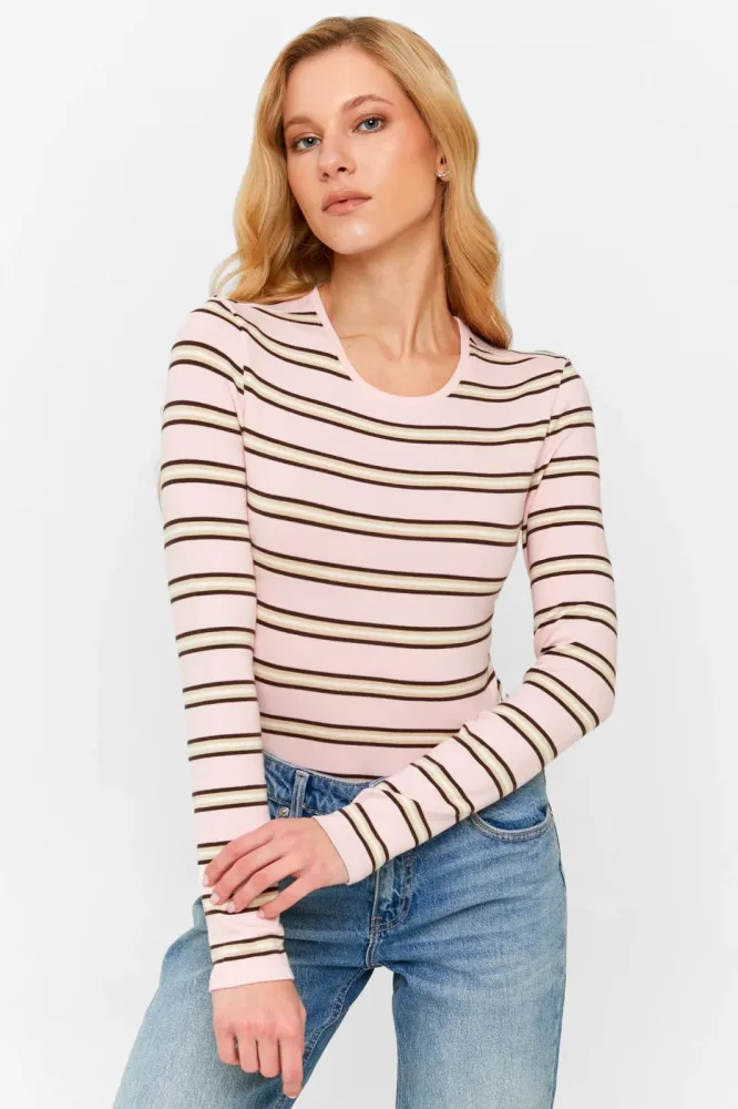 Tally Weijl Langarmshirt - Light Pink XS Damen