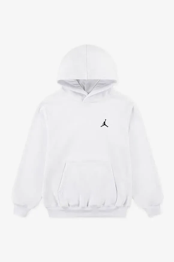 Jordan Brooklyn Fleece Kapuzensweatshirt - White M Kids