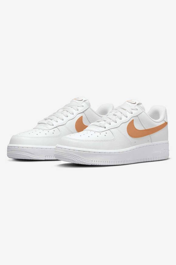 Nike Air Force 1 '07 Sneaker - Summit White + Amber Brown + Earth EU36.5 Damen