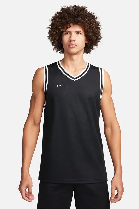 Nike ADN Mesh Tanktop - Black + White L Herren