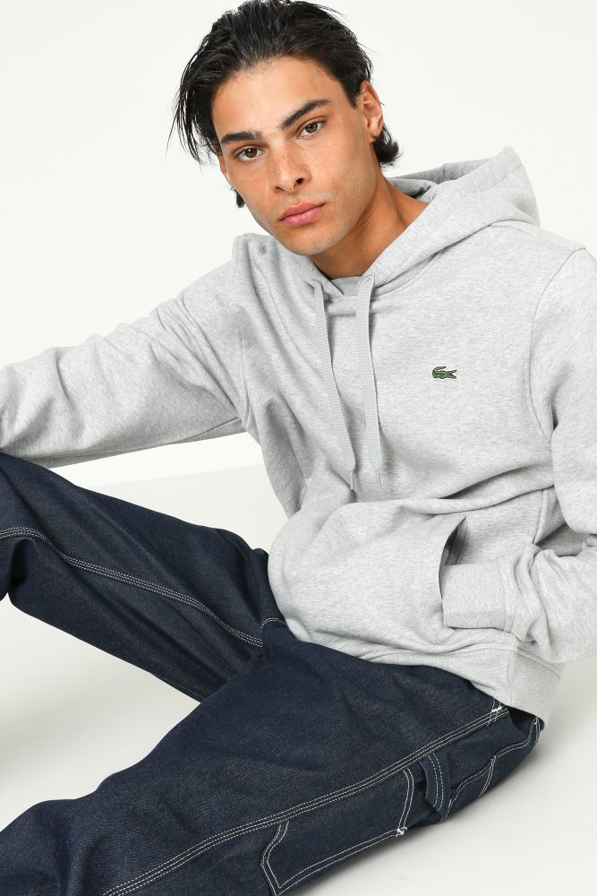 Lacoste Kapuzensweatshirt - Silver Chine M Herren