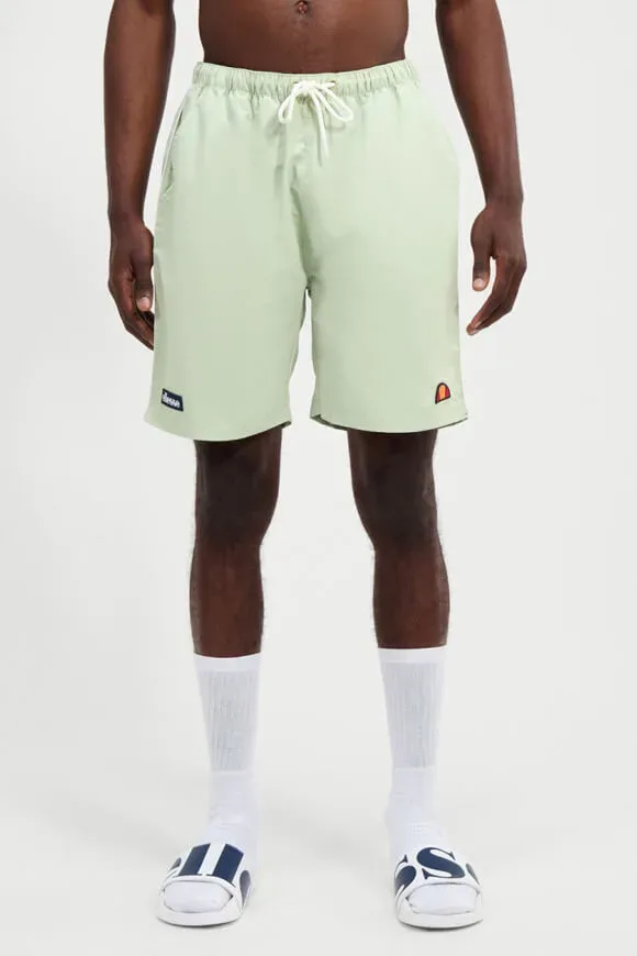 Ellesse Longline Badeshorts - Light Green M Herren