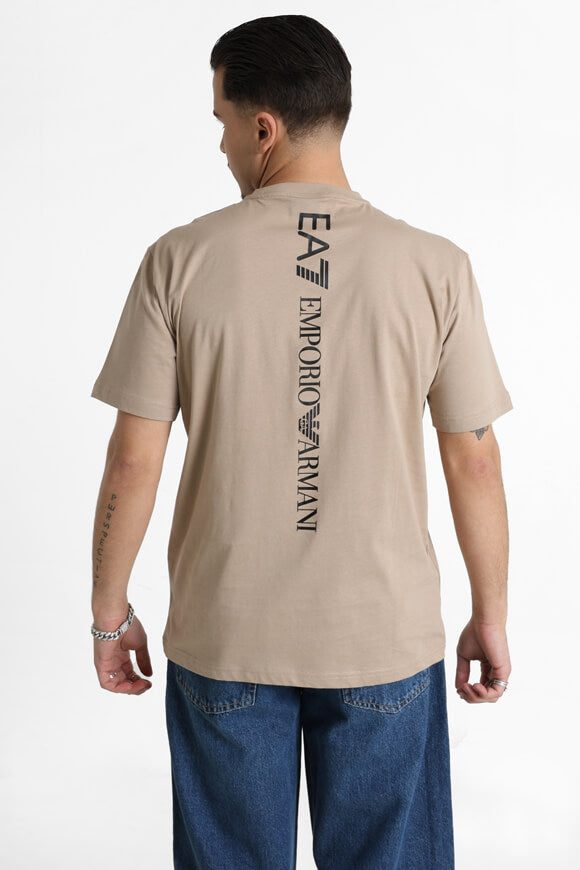 EA7 Emporio Armani T-Shirt - Cobblestone L Herren