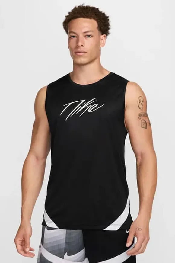 Nike Mesh Tanktop - Black M Herren