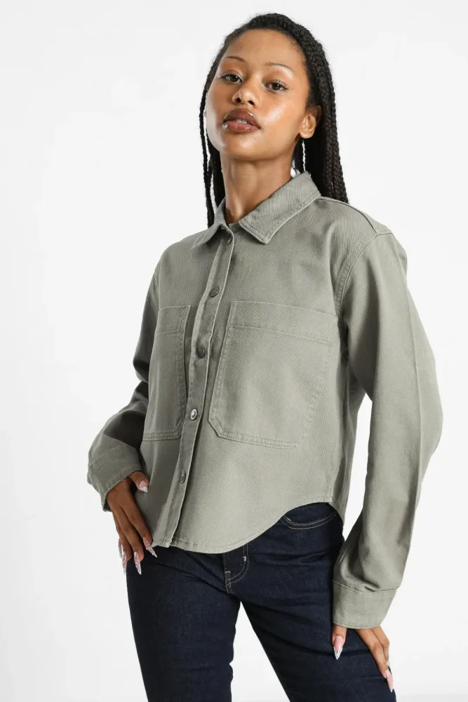 Only ONLDREW Jeansjacke - Aloe XS Damen