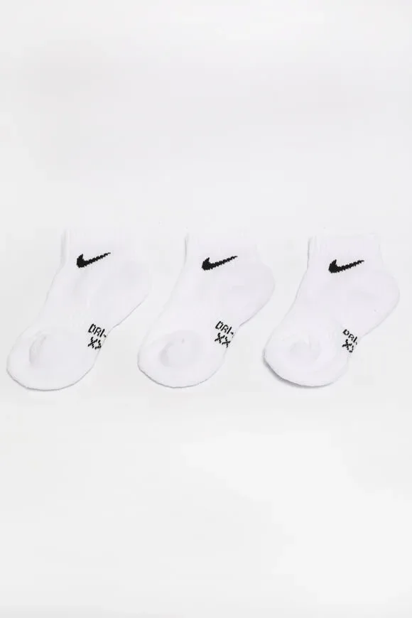 Nike Dreierpack Socken - Weiss EU27
