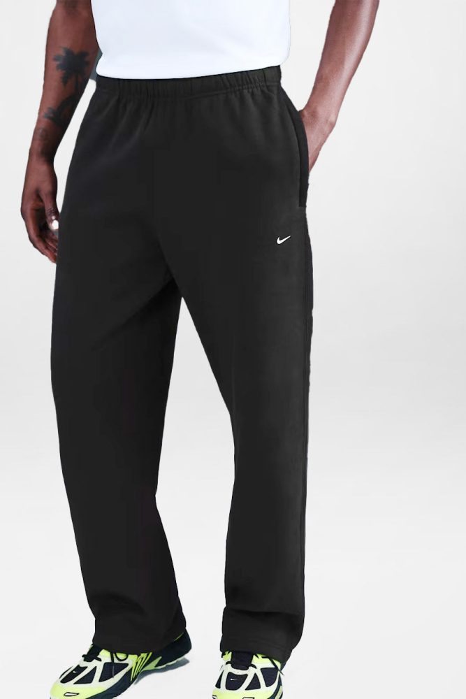 Nike Solo Swoosh Sweathose - Black M Herren