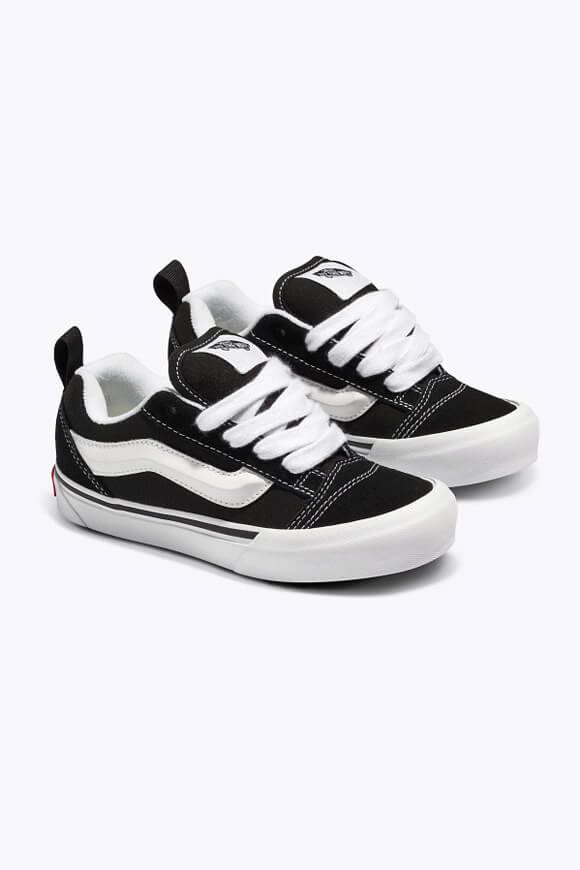 Vans Knu Skool Kids Sneaker - Black + True White EU30