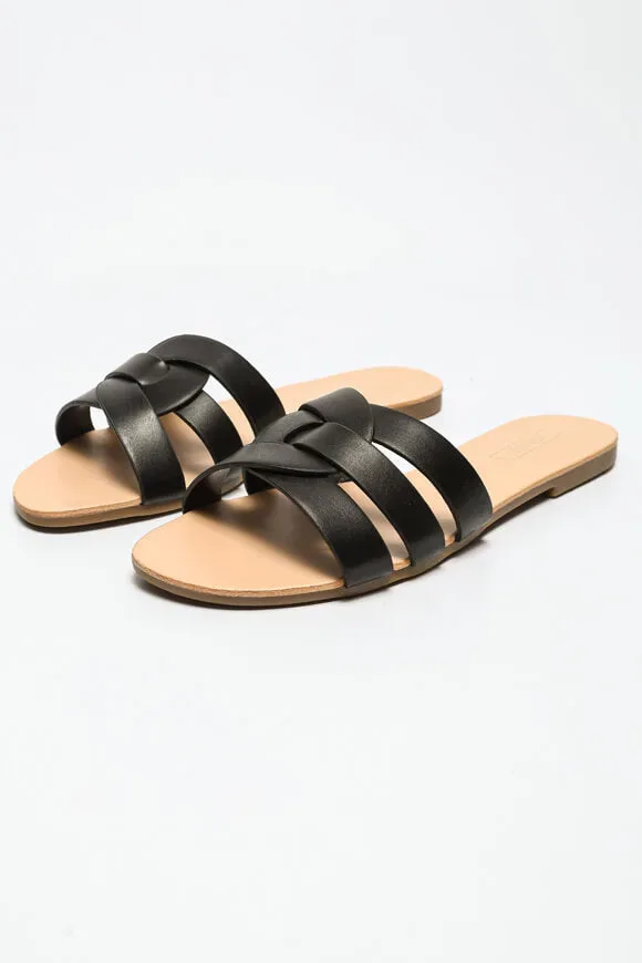 Only Feli-4 Pantoletten - Black EU36 Damen