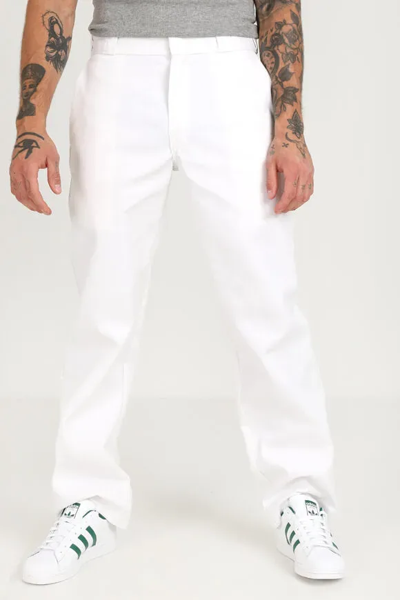 Dickies 874 Work Straight Fit Hose - White 33/32 Herren