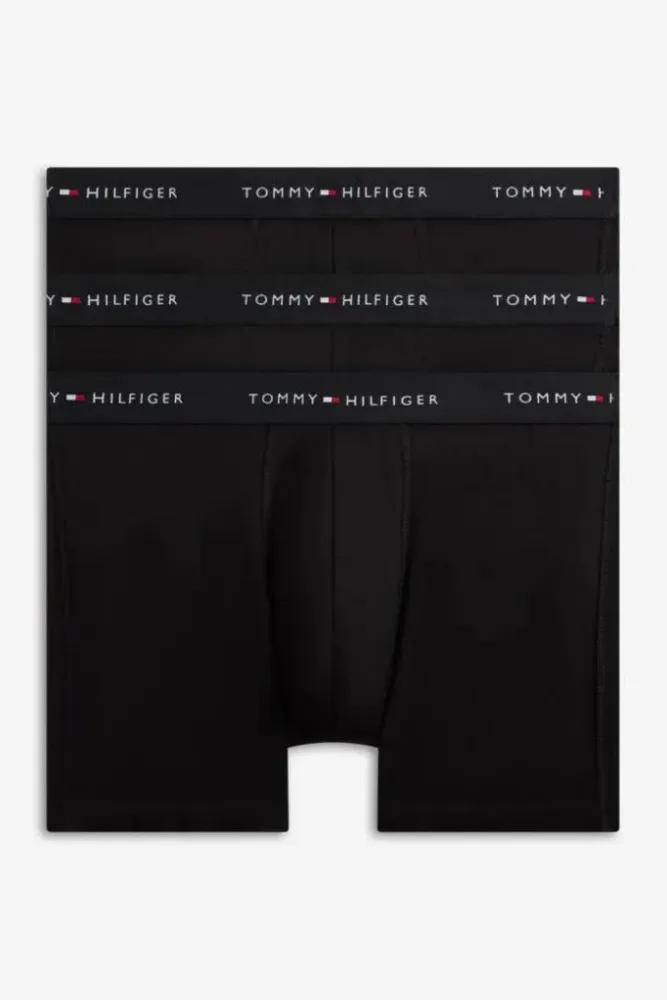 Tommy Hilfiger Dreierpack Boxershorts - Black M Herren