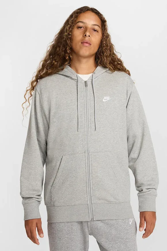 Nike Kapuzensweatjacke - Grey Heather S Herren