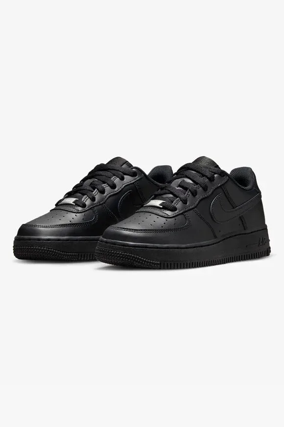Nike - Air Force 1, Air Force 1 Low Top Sneakers, 22, Schwarz