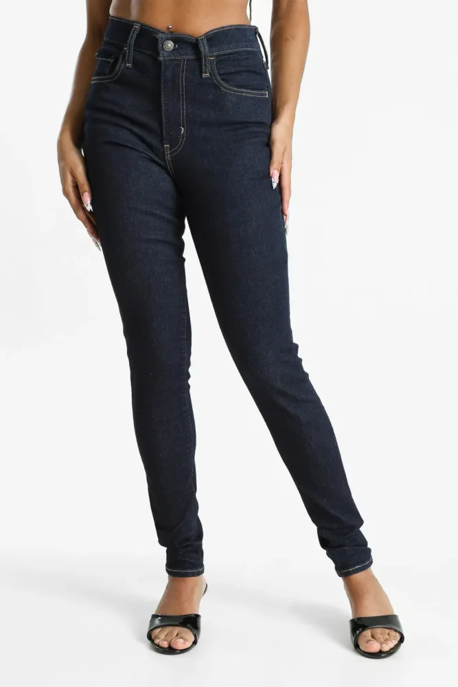 Levi's 720 High Rise Super Skinny Jeans L30 - Raw Denim 25/30 Damen