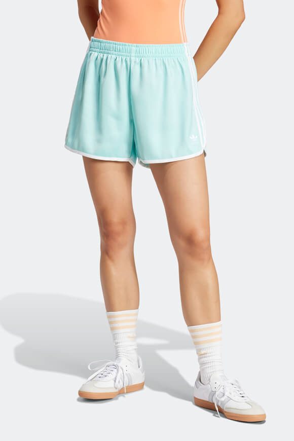 Adidas Originals Sprinter 3 Adicolor Trainingsshorts - Semi Flash Aqua XS Damen
