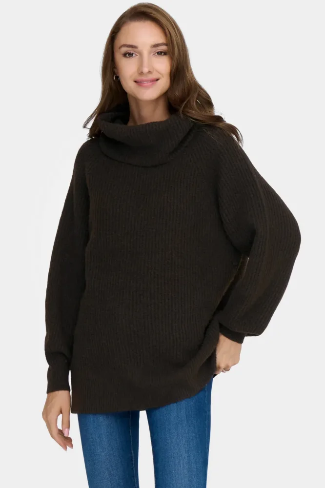Only ONLWHITNEY Strickpullover - Chocolate Torte XS Damen