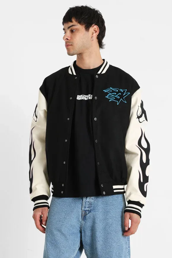 Karl Kani Collegejacke - Black S Herren