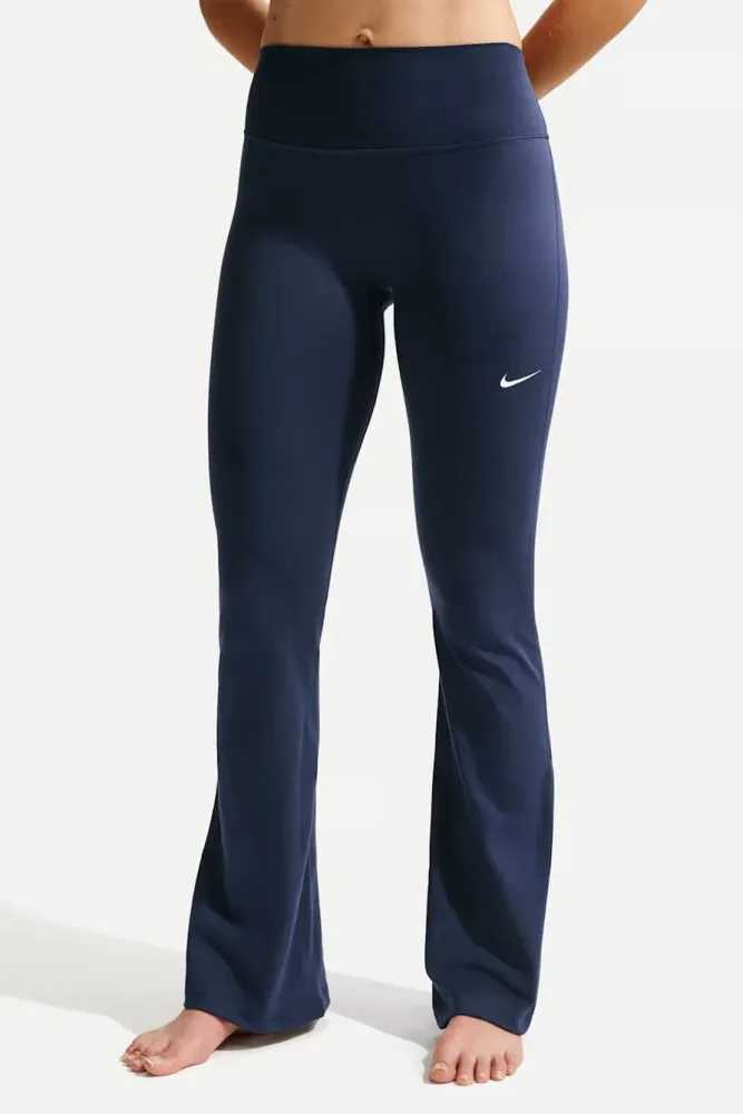 Nike Flare Leggings - Midnight Navy + White XS Damen