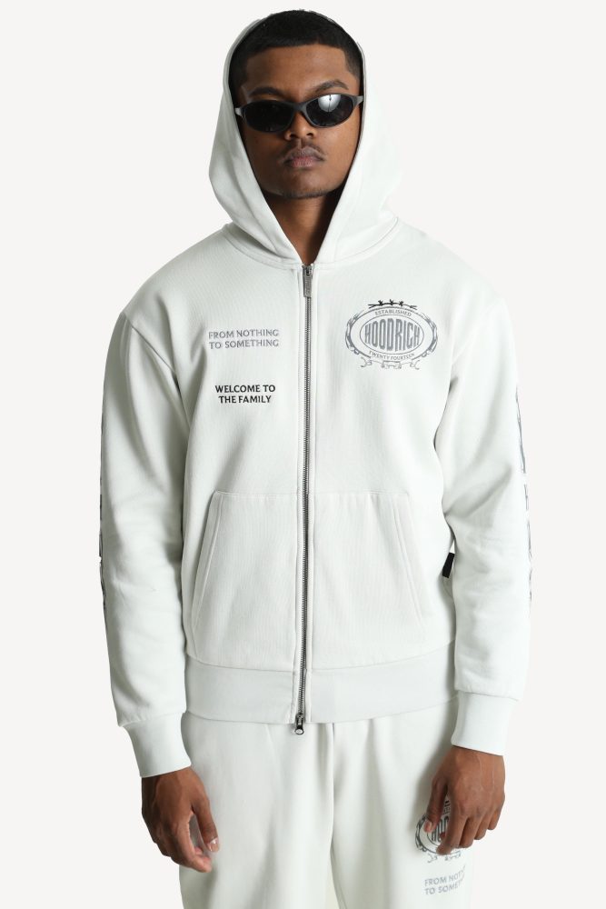 Hoodrich Oversize Kapuzensweatjacke - Dawn Blue M Herren