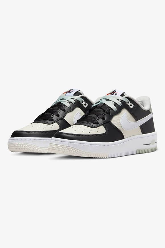 Nike Air Force 1 LV8 1 Sneaker - Black + Light Silver + Phantom EU36 Kids