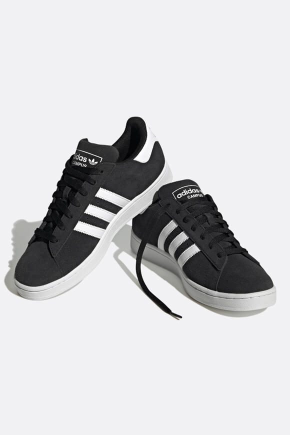 Adidas Originals Campus 2 Sneaker - Core Black + Footwear White + Gold Metallic EU39 1/3