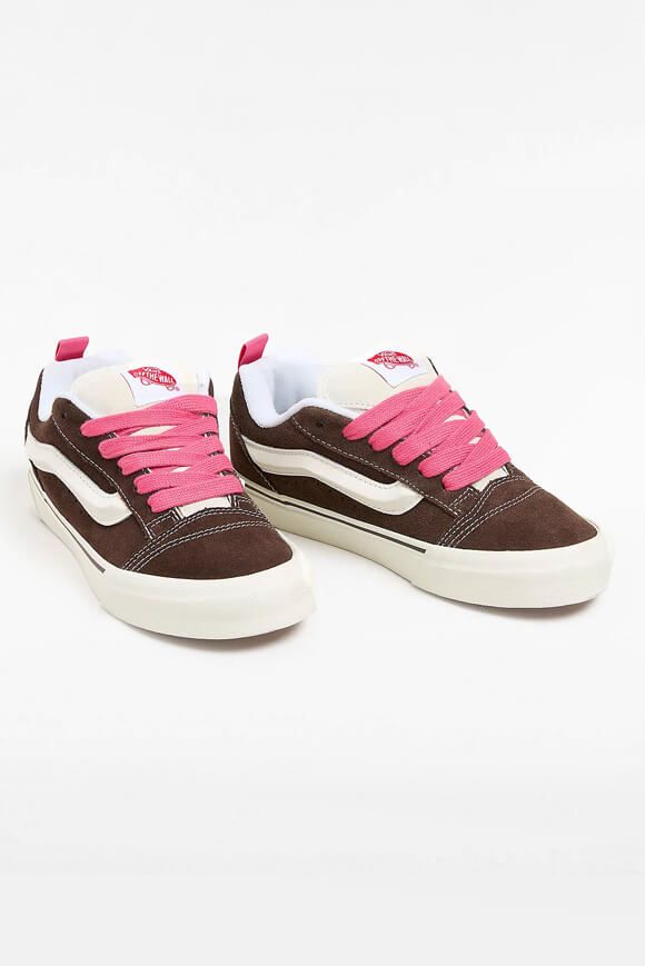 Vans Knu Skool Sneaker - Retro Color Brown + True White EU37 Herren