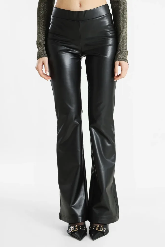 Only ONLPAIGE Kunstleder Leggings - Black S Damen