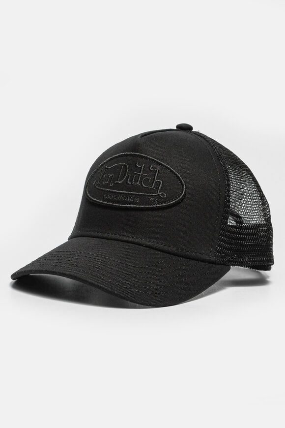 Von Dutch Boston Trucker Cap / Snapback - Black Einheitsgroesse Herren