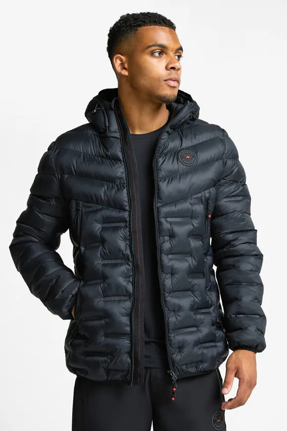 Zavetti Canada Savuno Leichte Gesteppte Jacke - Jet Black XL Herren