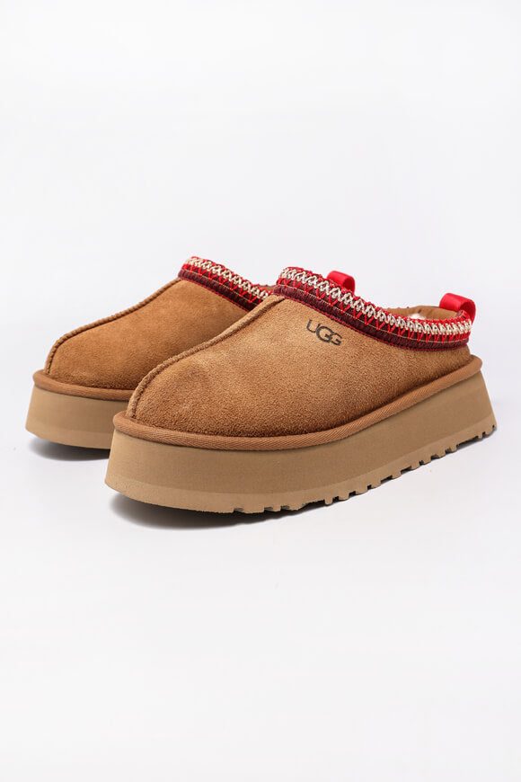 UGG Tazz gefütterte Plateau Slipper - Chestnut EU39 Damen
