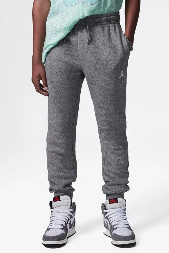 Jordan Brooklyn Fleece Sweathose - Carbon Heather L Kids