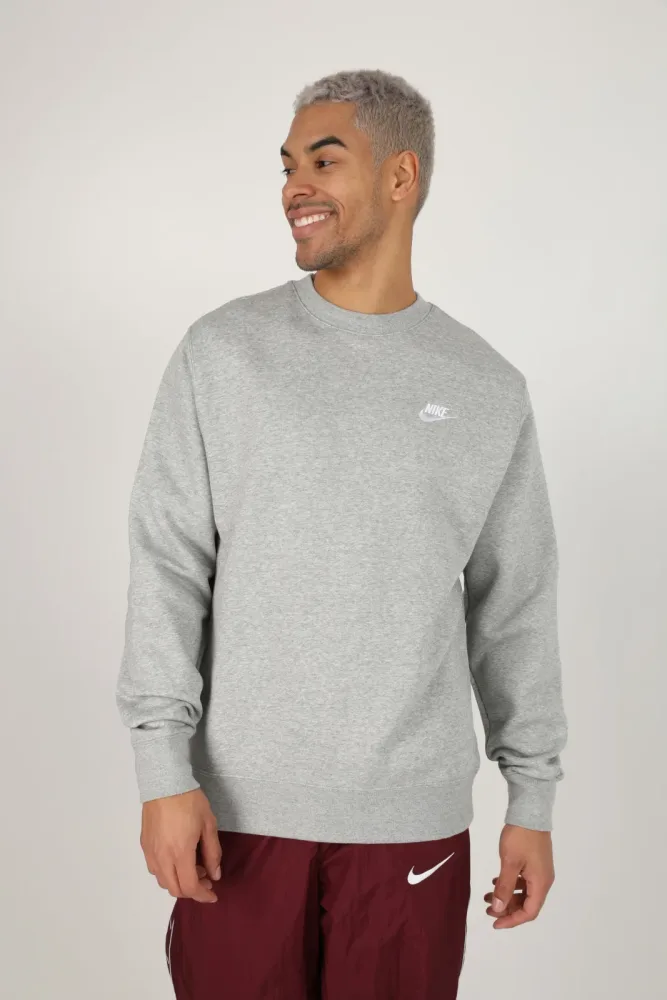 Nike Sweatshirt - Hellgrau meliert XS Herren