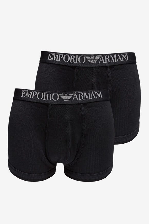 Emporio Armani Doppelpack Boxershorts - Black M Herren
