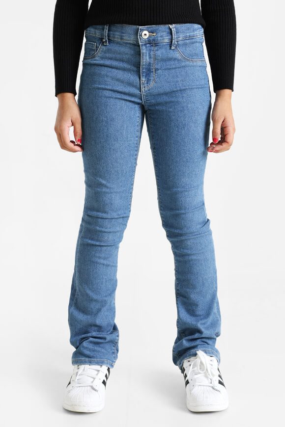 Only Kogmila Iris Flared Fit Jeans - Medium Blue Denim 146 Kids