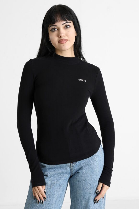 Guess Langarmshirt - Jet Black XS Damen