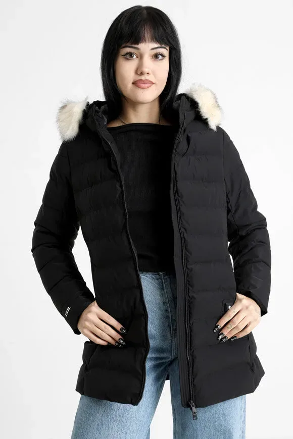 Comme des Loups Stockholm Beheizbare Jacke - Black S Damen