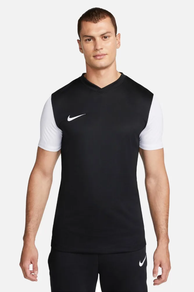 Nike Tiempo Premier II T-Shirt - Black + White M Herren