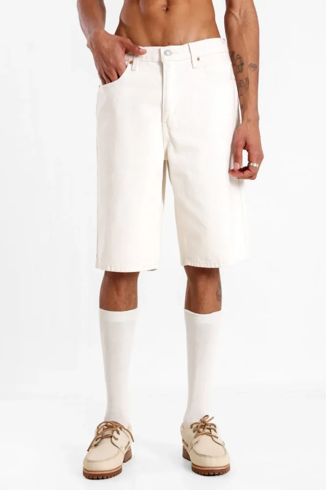 Levi's 469 Jeans Bermudashorts - Offwhite 30 Herren