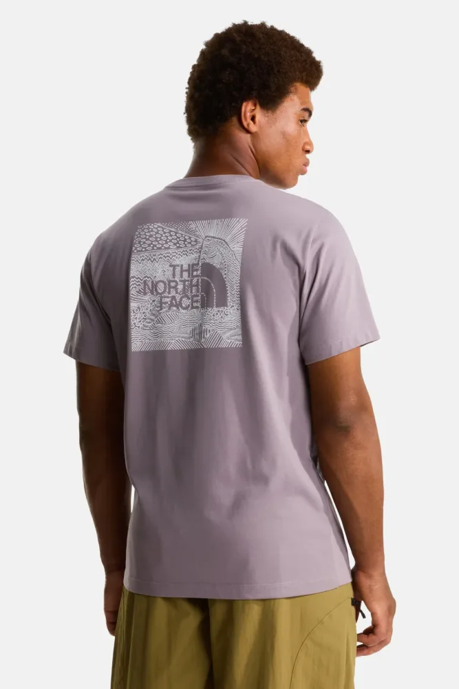The North Face Redbox Celebration T-Shirt - Transcendent Grey XL Herren